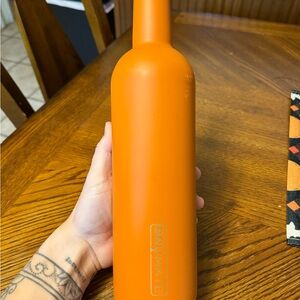 BrüMate Orange Insulated Wine Bottle
